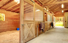 Cinder Hill stable construction leads